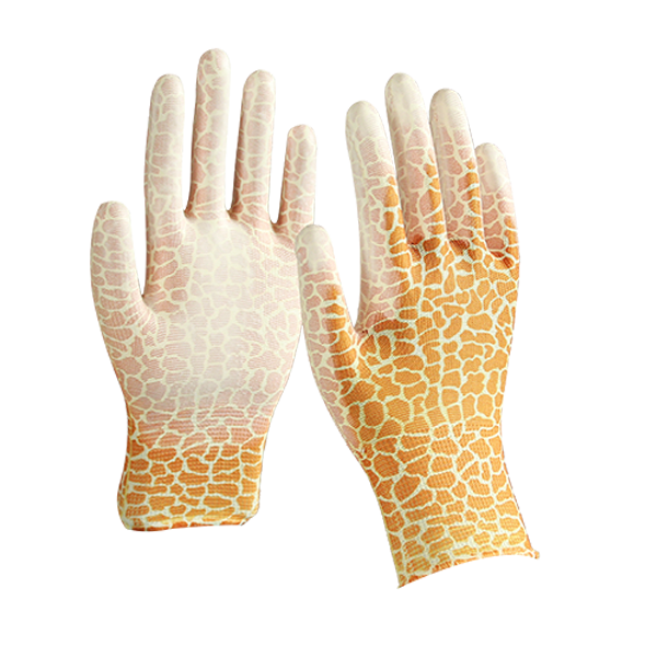  Garden Gloves PU Palm Coating Gloves