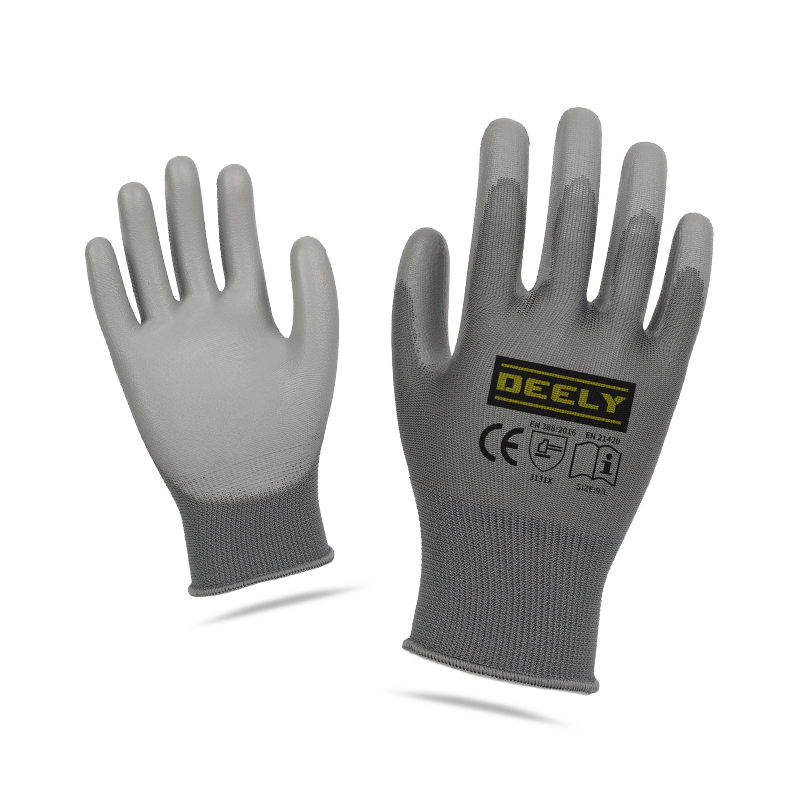 13 gauge gray polyester gray PU