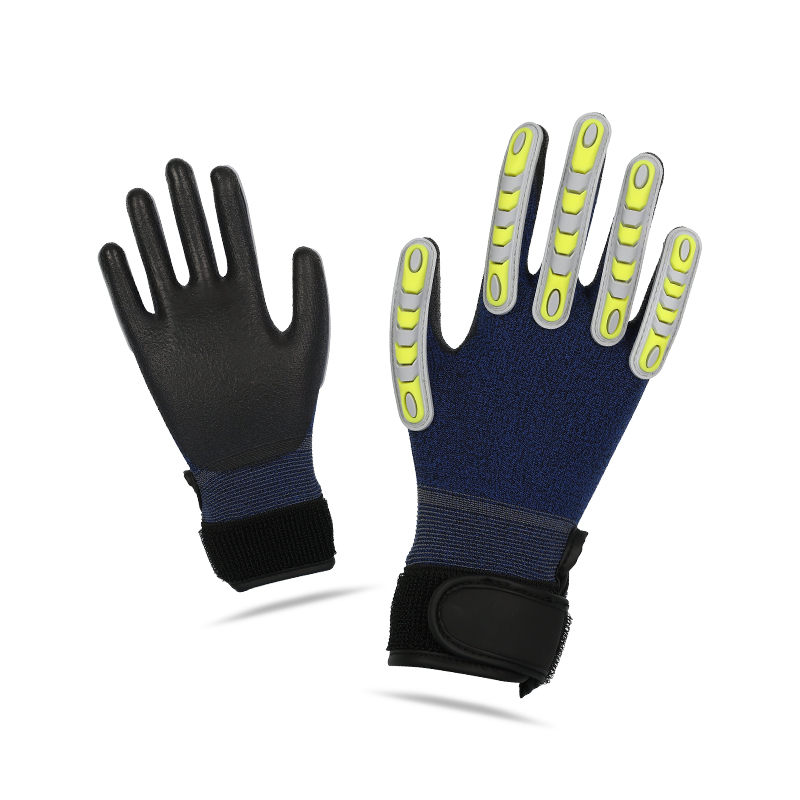 TPR anti-collision impregnated gloves